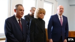 Председателите на ВАС, ВКС и парламента - Георги Чолаков, Галина Захарова и Росен Желязков.