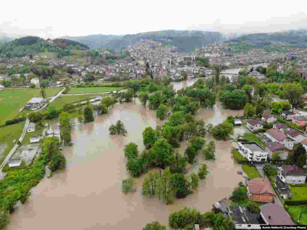 Poplave u Bosanskoj Krupi, 17. maj