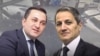 Ruslan Izzetli (left)and Alasgar Mammadli, two of nine independent journalists to be handed lengthy prison sentences in Azerbaijan this week. (composite file photo)