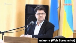 Михайло Вінницький на зустрічі з трудовим колективом ТНУ. Київ. 25 січня 2024 року