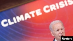 Joe Biden o klimatskim promjenama na skupu u Washingtonu, SAD, 27. juli