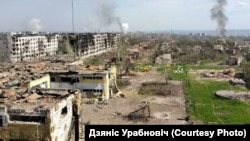 Розбитий війною Бахмут Донецької області