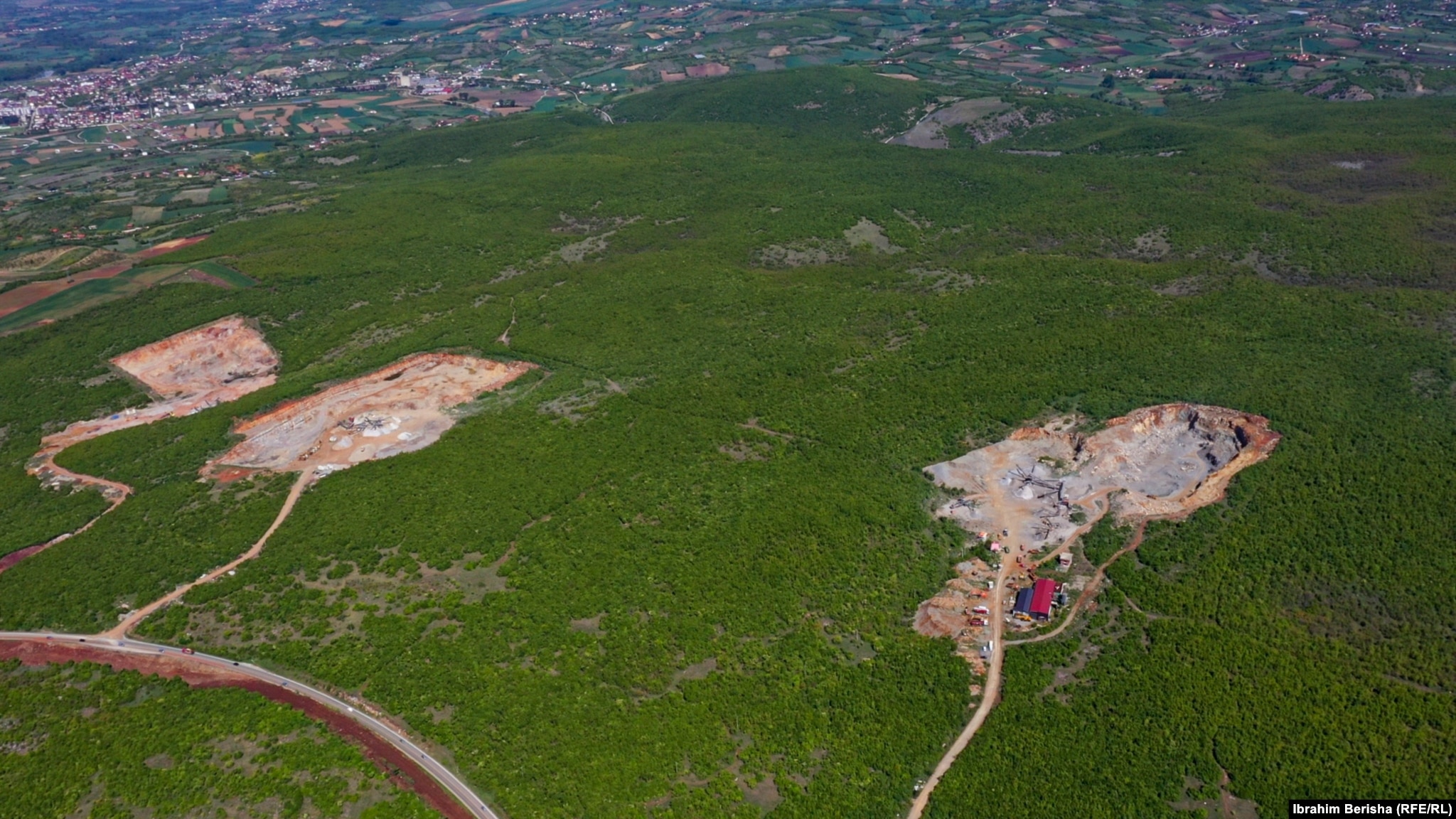 Gurthyes aktivë dhe jo aktivë në zonën e Gllarevës së Klinës