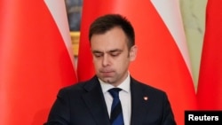 Poljski ministar finansija Andrzej Domanski, Varšava, 13. decembra 2023.