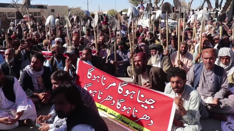 بلوچستان کې کروندګرو د بجلۍ لوډشېډينګ پرضد لاريون کړی دی