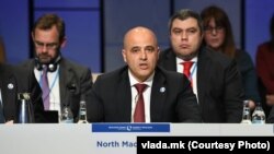 Премиерът на Северна Македония Димитър Ковачевски в Рейкявик на 17 май