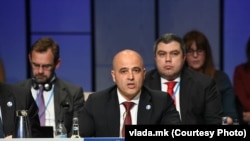 Македонскиот премиер Димитар Ковачевски на Самитот на Советот на Европа во Рејкавик 