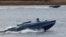 A Ukrainian Magura V5 naval drone (file photo) 