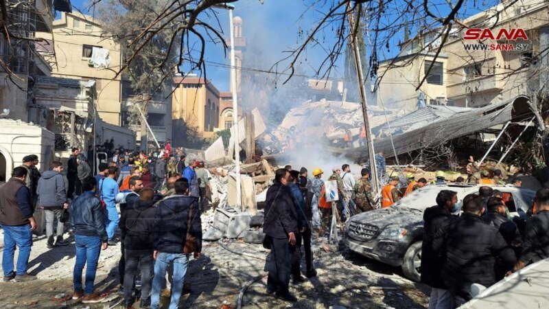 در حمله هوایی اسرائیل  در دمشق دو عضو ارشد سپاه پاسداران ایران کشته شدند