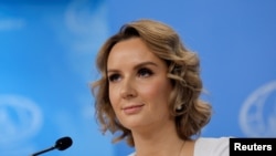 Marija Lvova-Belova az orosz fővárosban 2024. április 4-én