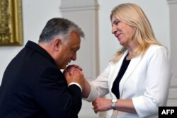 Viktor Orban i Željka Cvijanović u Sarajevu, 22. juni 2023.