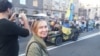 Российская активистка Елена Тихонова в Украине