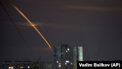  Российские ракеты падают в Харькове. 24 марта 2023 года