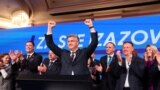 Andrej Plenković, premijer Hrvatske, reagira na preliminarne rezultate parlamentarnih izbora u zemlji, u Zagrebu, Hrvatska, 17. travnja 2024. 