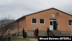 Jedna od baraka u izbjegličkom kampu Salakovac, 23. novembar 2023.