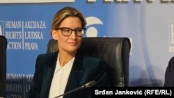 Tea Gorjanc Prelević, izvršna direktorica Akcije za ljudska prava, decembar 2023.