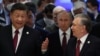 ولادیمیر پوتین و شی جین پینگ نشست سازمان شانگهای را در آستانه قزاقستان افتتاح کردند. تمرکز این نشست بر مبارزه با تروریسم و امنیت منطقه‌ای است.