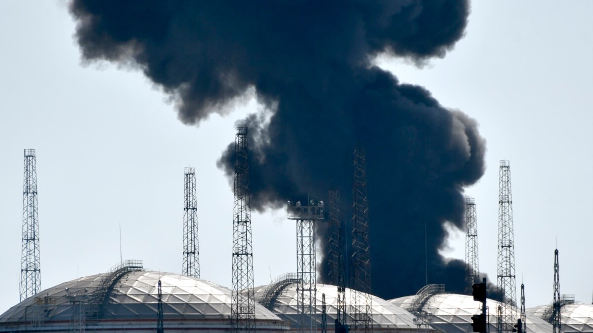У Росії в Бєлгородській області вночі горів енергооб’єкт