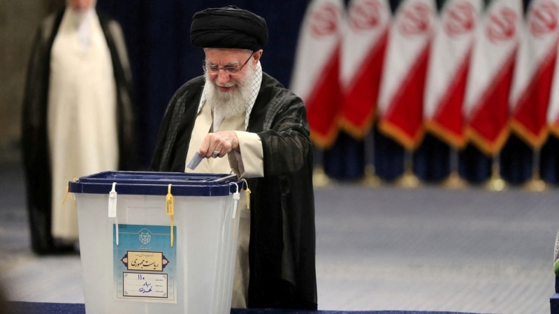 Iran's Khamenei Insists Voters Who Shunned Presidential Vote Not Opposed To Islamic Republic