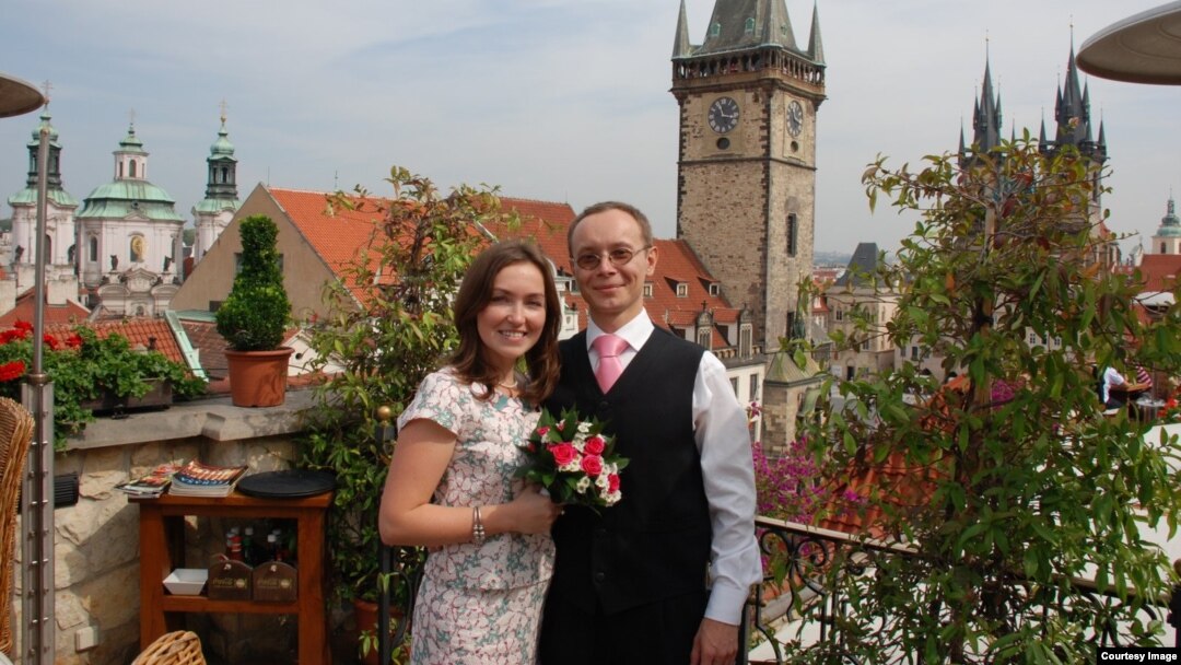 Soții Alsu Kurmasheva și Pavel Butorin.