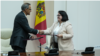 Ministra Infrastructurii și Dezvoltării Regionale, Lilia Dabija, și secretarul de stat adjunct american pentru Management și Resurse, Richard Verma