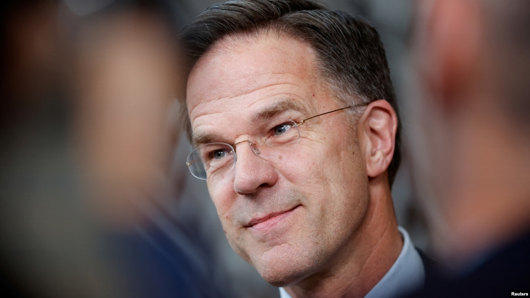 Fostul prim-ministru olandez și noul secretar general al NATO, Mark Rutte.