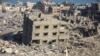 Uništene kuće i zgrade u oblasti oko bolnice Al Šifa nakon dvonedeljne izraelske operacije, usred tekućeg sukoba između Izraela i Hamasa, u gradu Gaza 1. aprila 2024.