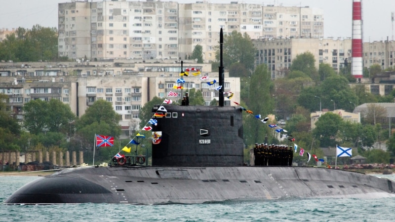 اوکراین می‌گوید یک زیردریایی روسیه را در کریمه غرق کرده است