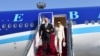 Президентът на Азербайджан Илхам Алиев пристига на работно посещение в Унгария заедно с жена си - Мехрибан Алиева