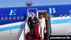 Prezident Ilhom Aliyev va rafiqasi Mehribon Aliyeva Vengriyaga tashrif chog‘ida - 20-avgust, 2023 