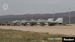 МиГ-29 на авиабазе Слиач