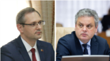 Vicepremierul pentru Reintegrare, Oleg Serebrian (dreapta), s-a întâlnit ultima oară cu negociatorul transnistrean Vitalii Ignatiev, la o discuție în format 5+2, la sediul din Bender al misiunii OSCE în R. Moldova, pe 20 iunie 2023.