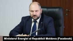 Victor Parlicov, ministrul Energiei. 