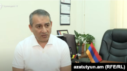 Armenia - Parliamernt deputy Armen Khachatrian speaks to RFE/RL, June, 25, 2024.