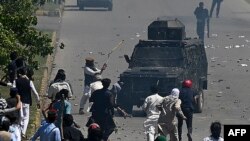 تظاهرات خشونت بار در پاکستان