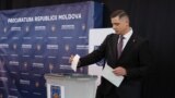 Dumitru Obadă votează la Adunarea generală a procurorilor, atunci când a fost ales în componența Consiliul Superior al Procurorilor, 22 decembrie 2022.