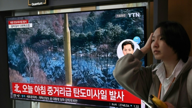 Pjongjang ispalio balističku raketu srednjeg dometa
