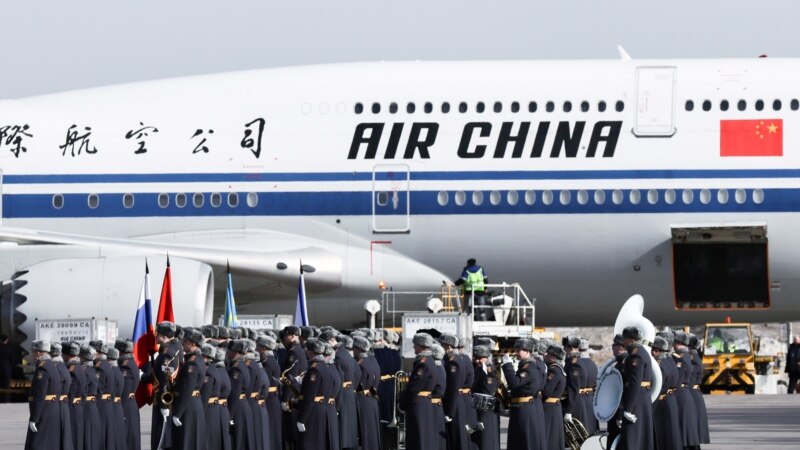 Глава КНР Си Цзиньпин прибыл в Москву с официальным визитом