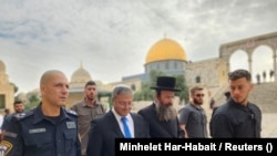 Itamar Ben Gvir, ministar nacionalne bezbednosti Izraela i lider ultradesničarske partije "Jevrejska snaga". 