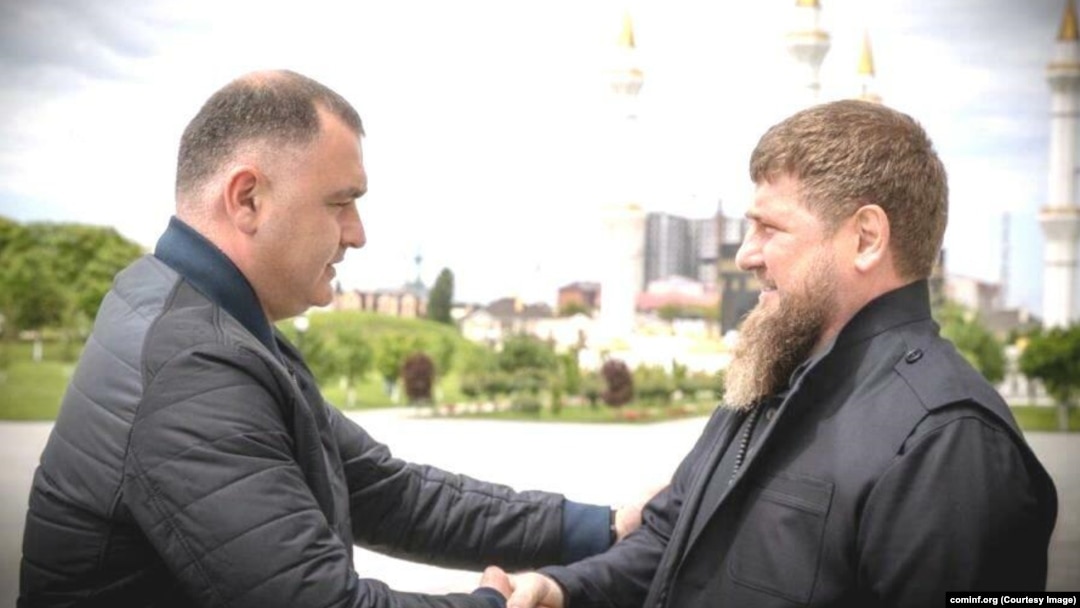 Алан Гаглоев и Рамзан Кадыров, архивная фотография
