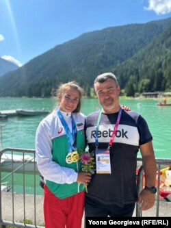  С треньора си Цветан Иванов. 