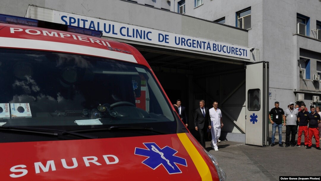 Imagine de arhivă cu Spitalul Clinic de Urgență București (Floreasca).
