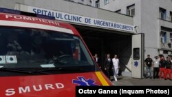 Imagine de arhivă cu Spitalul Clinic de Urgență București (Floreasca).