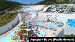 Akva park Budva, juli 2023.
