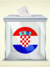 Croatia, Infogrpahic, Temporary parliamentary election results; April 18, 2024. 