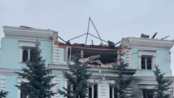 Russian Missile Takes Roof Off Scientific Institution In Kharkiv