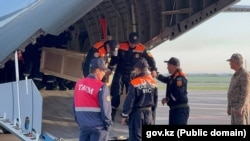Kazakhstan -- The bodies of the victims were transported by special plane to Ust-Kamenogorsk