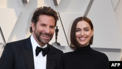  Брадли Купър и Ирина Шейк на 91-те годишни награди на 