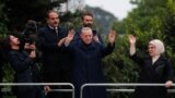 Turski predsednik Redžep Tajip Erdoan obraća se pristalicama posle objavljivanja nezvaničnih rezultata, Istanbul 28. maj 2023.