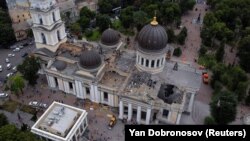 Orosz rakétacsapás érte a Krisztus Színeváltozása-székesegyházat is Odesszában